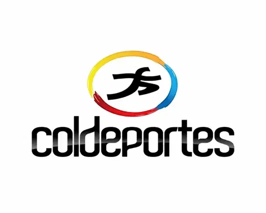 Logotipo de Coldeportes, entidad creada en 1968.